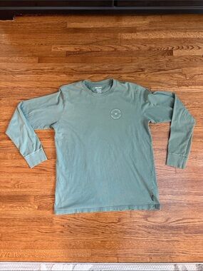 Billabong Olive Green Long Sleeve Crew Tee